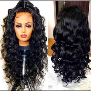 Synthetic curly wig (Brand new in package)